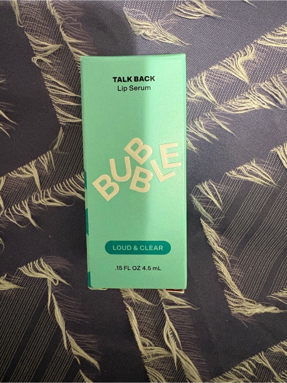 Bubble Talk Back Bubble Lip Serum — Loud & Clear (Mint Green)